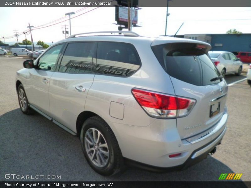 Brilliant Silver / Charcoal 2014 Nissan Pathfinder SV AWD