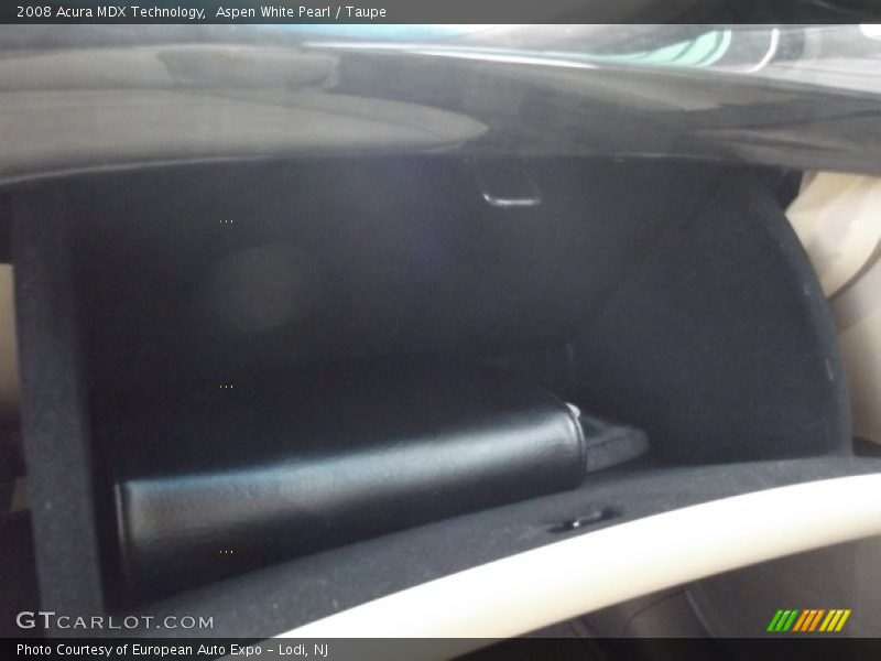Aspen White Pearl / Taupe 2008 Acura MDX Technology