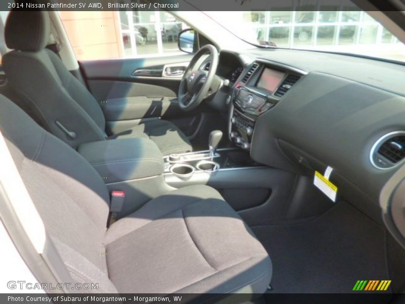 Brilliant Silver / Charcoal 2014 Nissan Pathfinder SV AWD