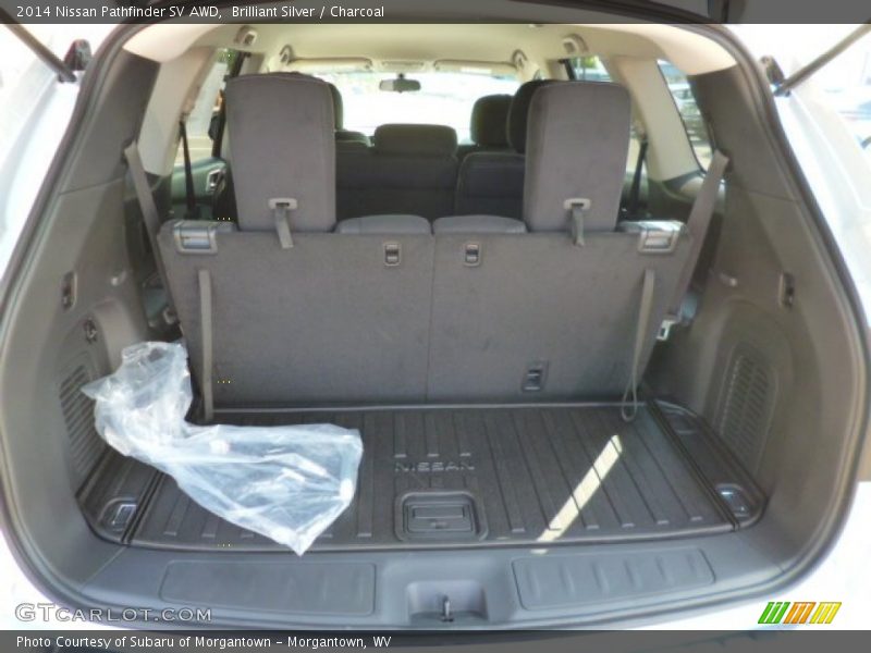 Brilliant Silver / Charcoal 2014 Nissan Pathfinder SV AWD
