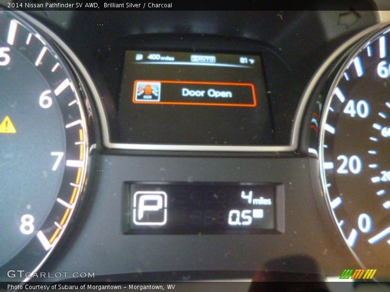 Brilliant Silver / Charcoal 2014 Nissan Pathfinder SV AWD