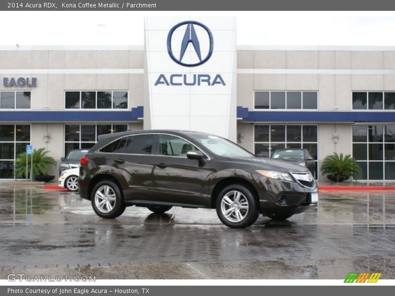 Kona Coffee Metallic / Parchment 2014 Acura RDX
