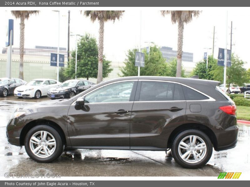 Kona Coffee Metallic / Parchment 2014 Acura RDX