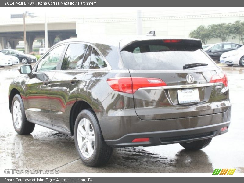 Kona Coffee Metallic / Parchment 2014 Acura RDX