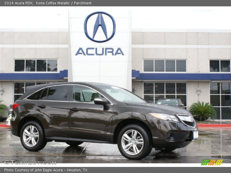 Kona Coffee Metallic / Parchment 2014 Acura RDX