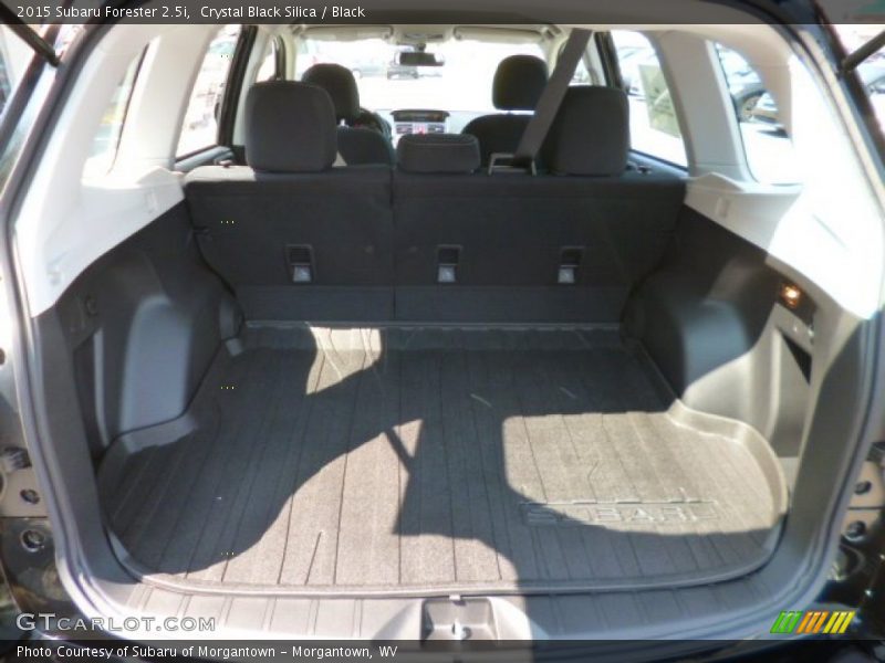 Crystal Black Silica / Black 2015 Subaru Forester 2.5i