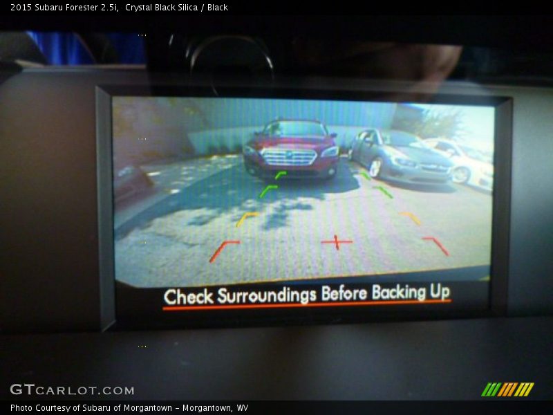 Crystal Black Silica / Black 2015 Subaru Forester 2.5i