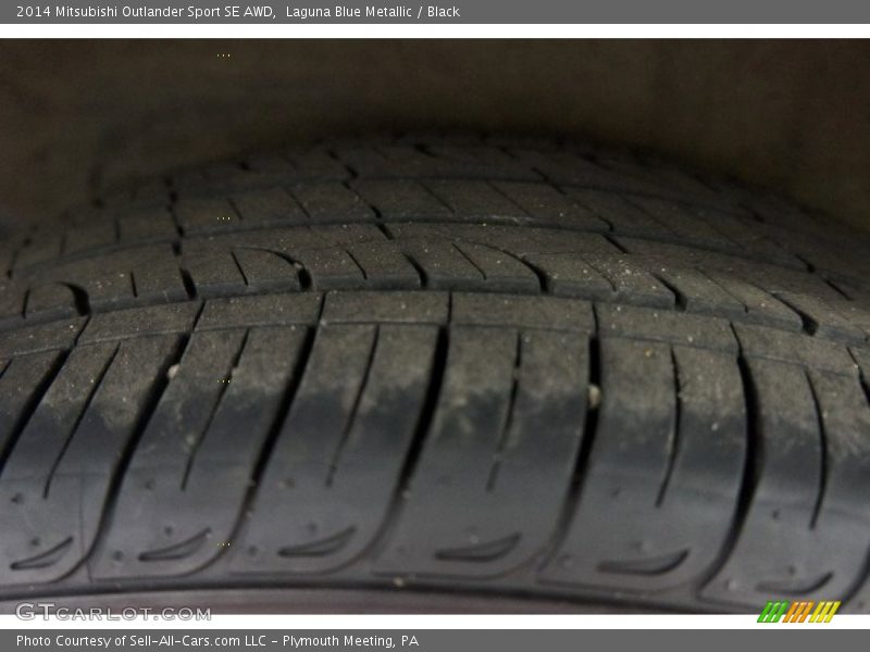 Laguna Blue Metallic / Black 2014 Mitsubishi Outlander Sport SE AWD