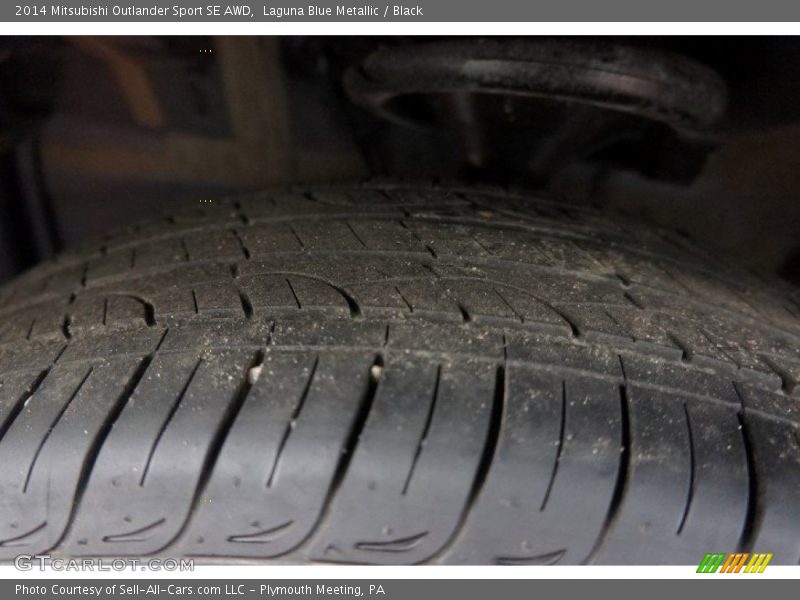 Laguna Blue Metallic / Black 2014 Mitsubishi Outlander Sport SE AWD