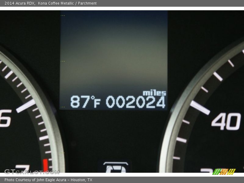 Kona Coffee Metallic / Parchment 2014 Acura RDX