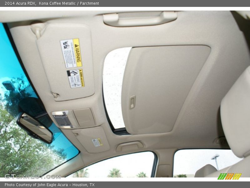 Kona Coffee Metallic / Parchment 2014 Acura RDX