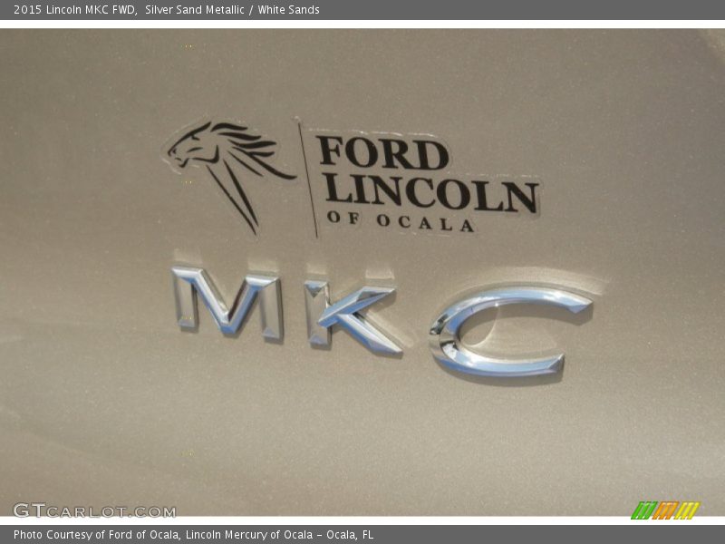 Silver Sand Metallic / White Sands 2015 Lincoln MKC FWD