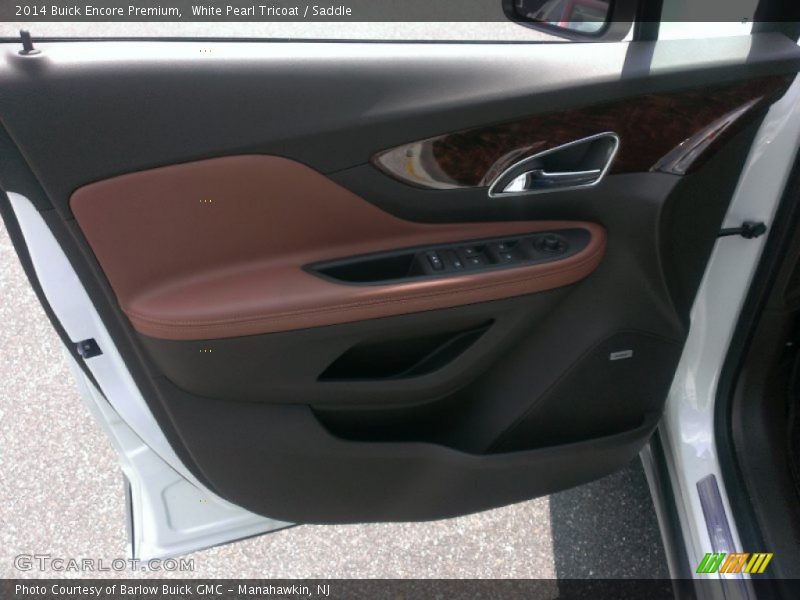 White Pearl Tricoat / Saddle 2014 Buick Encore Premium