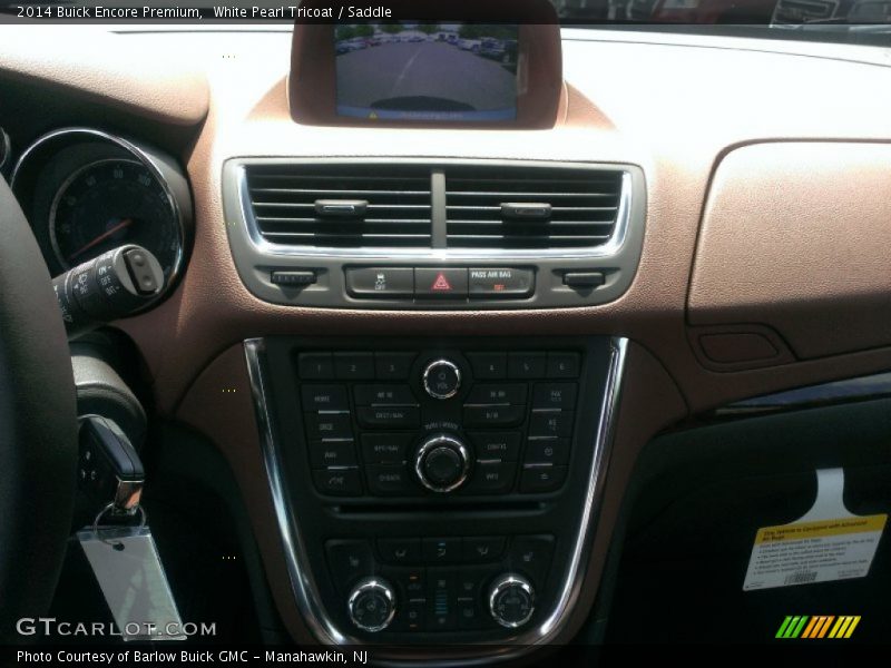 White Pearl Tricoat / Saddle 2014 Buick Encore Premium