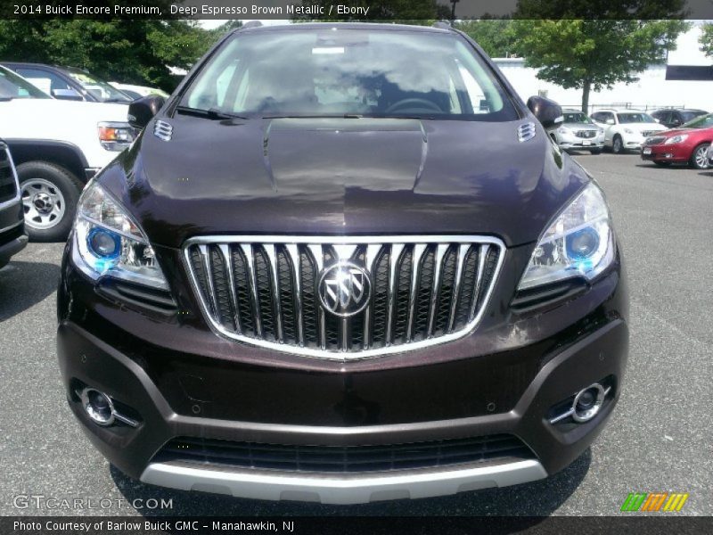 Deep Espresso Brown Metallic / Ebony 2014 Buick Encore Premium