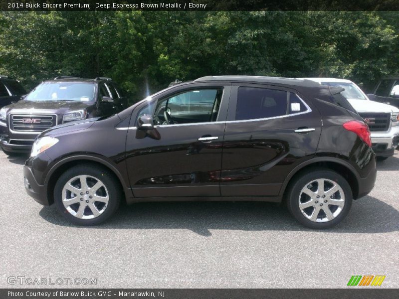 Deep Espresso Brown Metallic / Ebony 2014 Buick Encore Premium