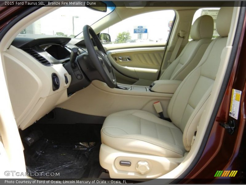  2015 Taurus SEL Dune Interior