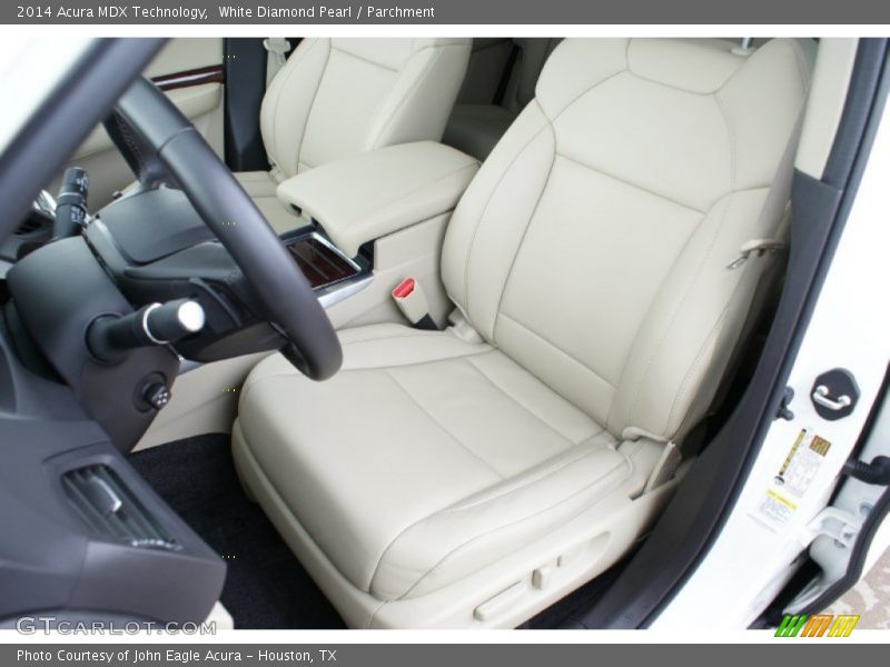 White Diamond Pearl / Parchment 2014 Acura MDX Technology