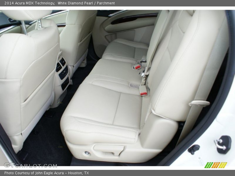 White Diamond Pearl / Parchment 2014 Acura MDX Technology