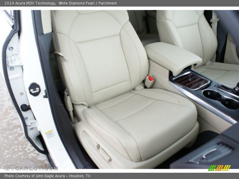 White Diamond Pearl / Parchment 2014 Acura MDX Technology