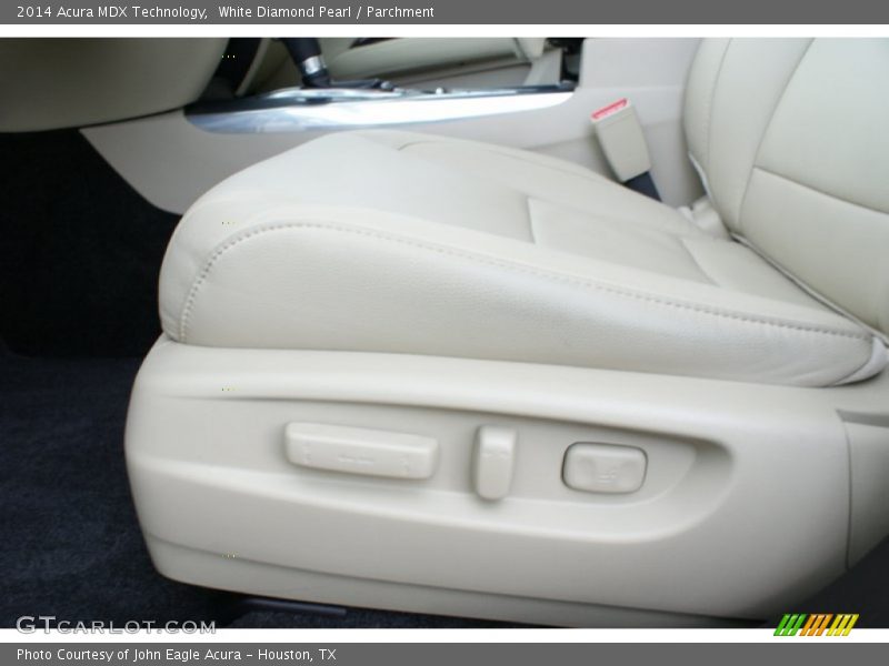 White Diamond Pearl / Parchment 2014 Acura MDX Technology