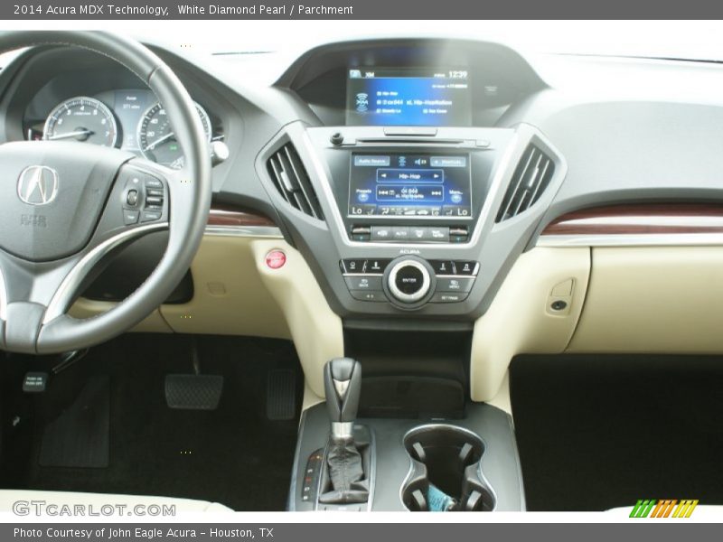 White Diamond Pearl / Parchment 2014 Acura MDX Technology