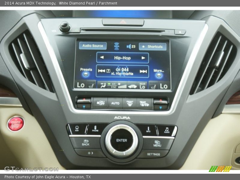 White Diamond Pearl / Parchment 2014 Acura MDX Technology