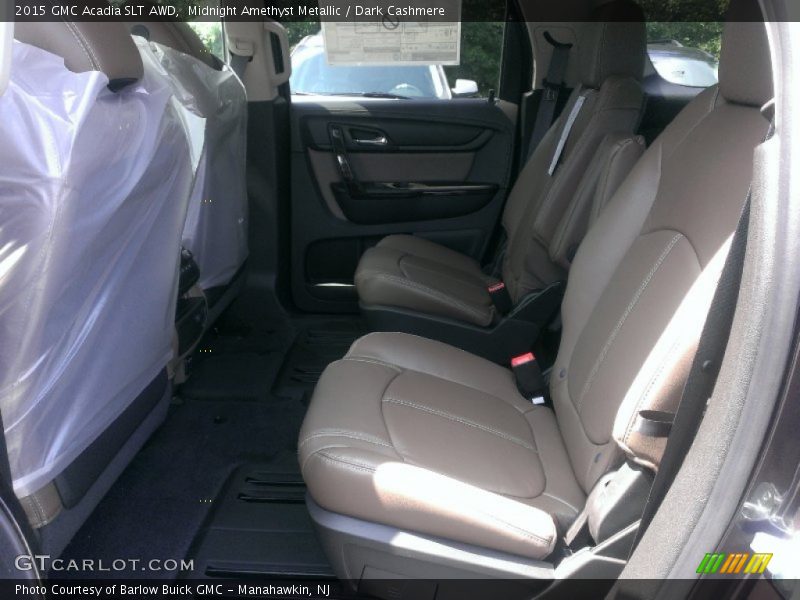 Midnight Amethyst Metallic / Dark Cashmere 2015 GMC Acadia SLT AWD