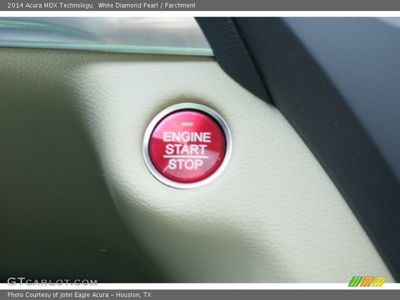 White Diamond Pearl / Parchment 2014 Acura MDX Technology