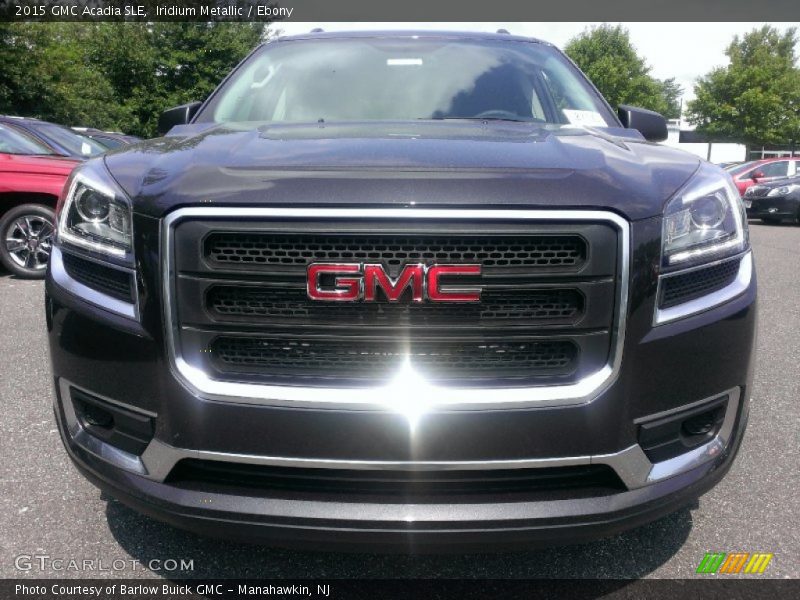 Iridium Metallic / Ebony 2015 GMC Acadia SLE