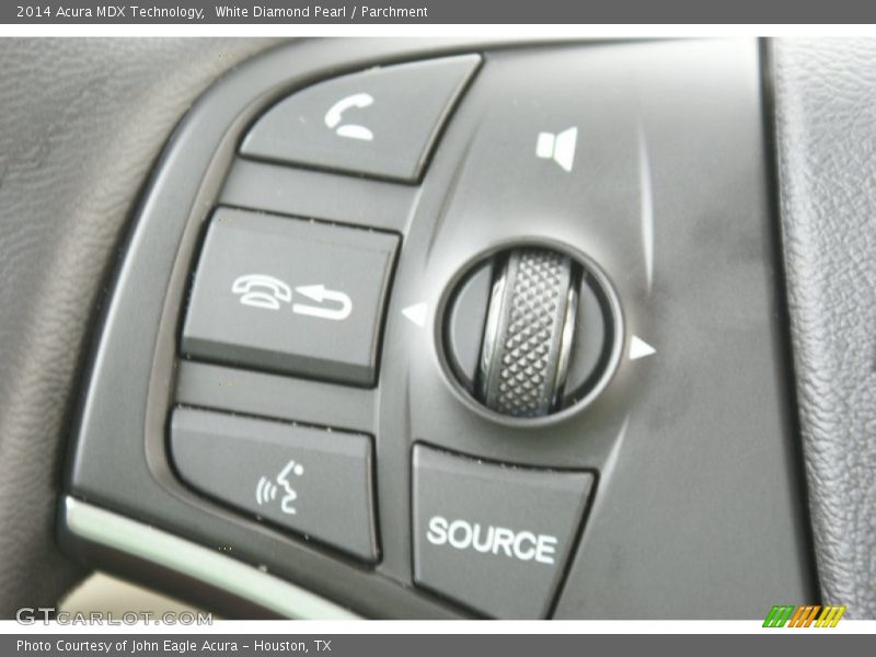 White Diamond Pearl / Parchment 2014 Acura MDX Technology