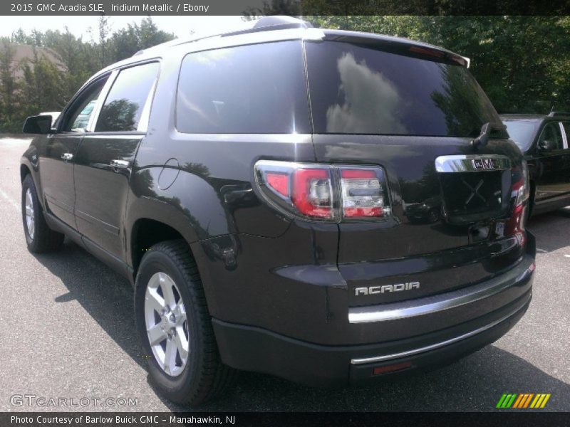Iridium Metallic / Ebony 2015 GMC Acadia SLE