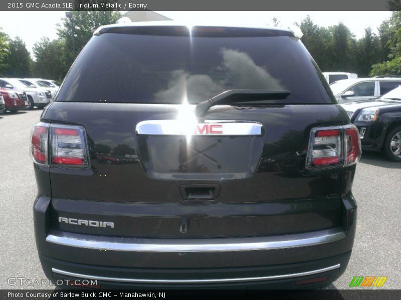Iridium Metallic / Ebony 2015 GMC Acadia SLE