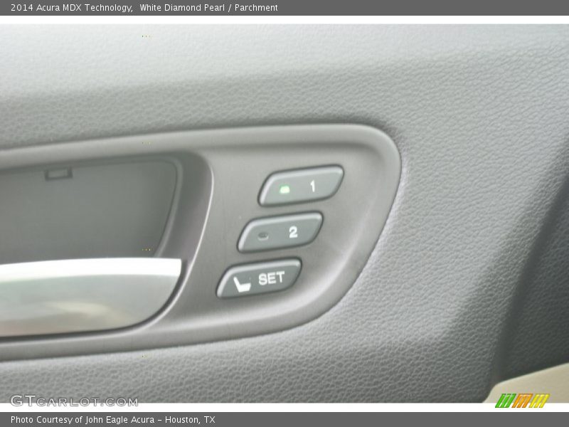 White Diamond Pearl / Parchment 2014 Acura MDX Technology