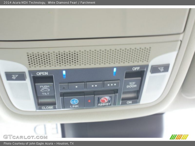 White Diamond Pearl / Parchment 2014 Acura MDX Technology