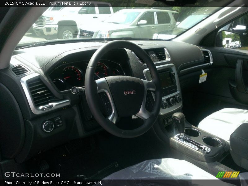 Iridium Metallic / Ebony 2015 GMC Acadia SLE