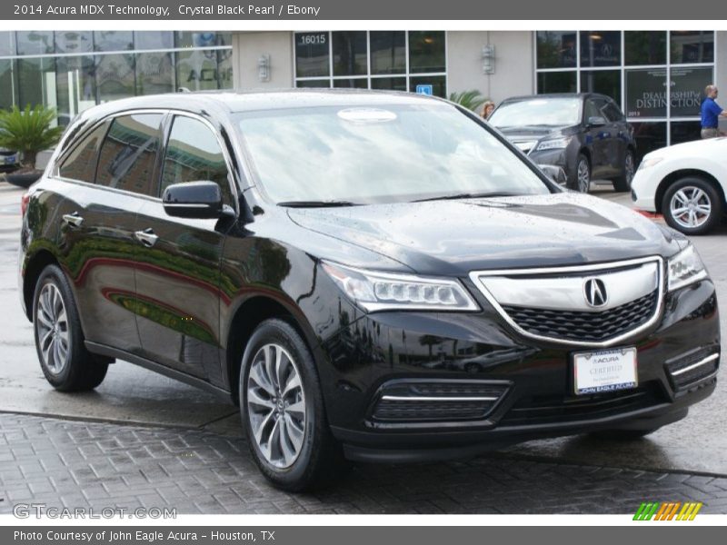 Crystal Black Pearl / Ebony 2014 Acura MDX Technology
