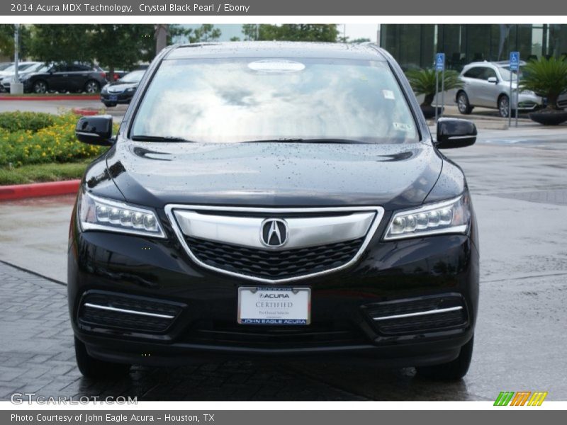 Crystal Black Pearl / Ebony 2014 Acura MDX Technology