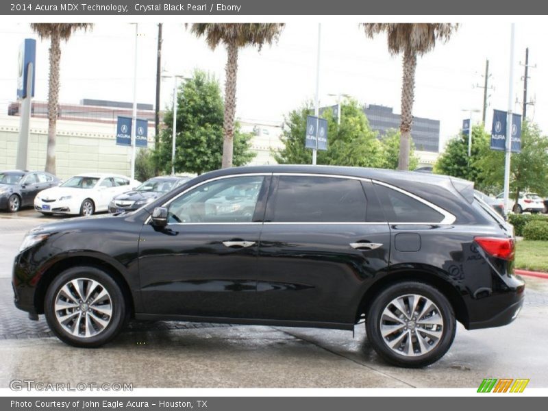 Crystal Black Pearl / Ebony 2014 Acura MDX Technology