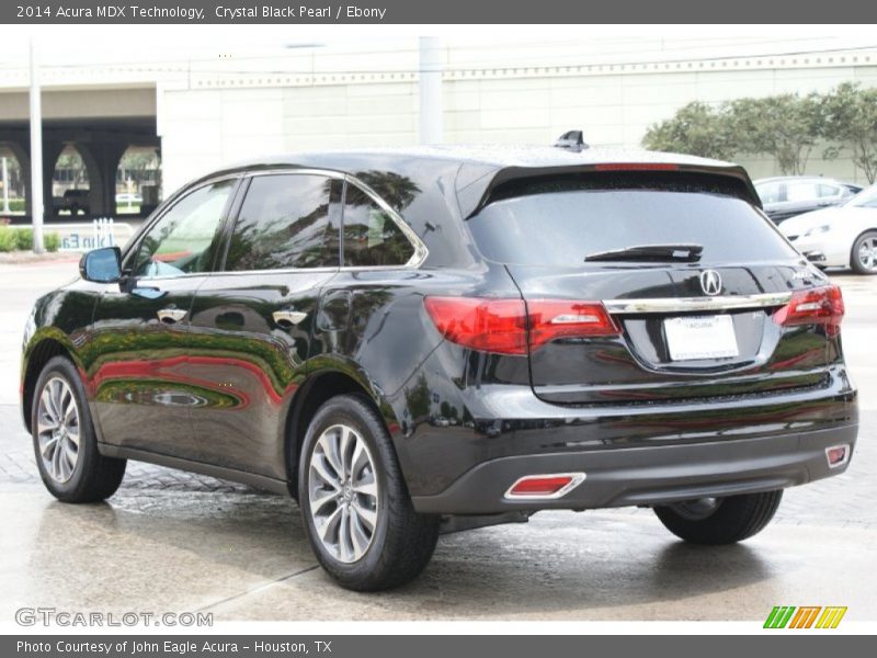 Crystal Black Pearl / Ebony 2014 Acura MDX Technology
