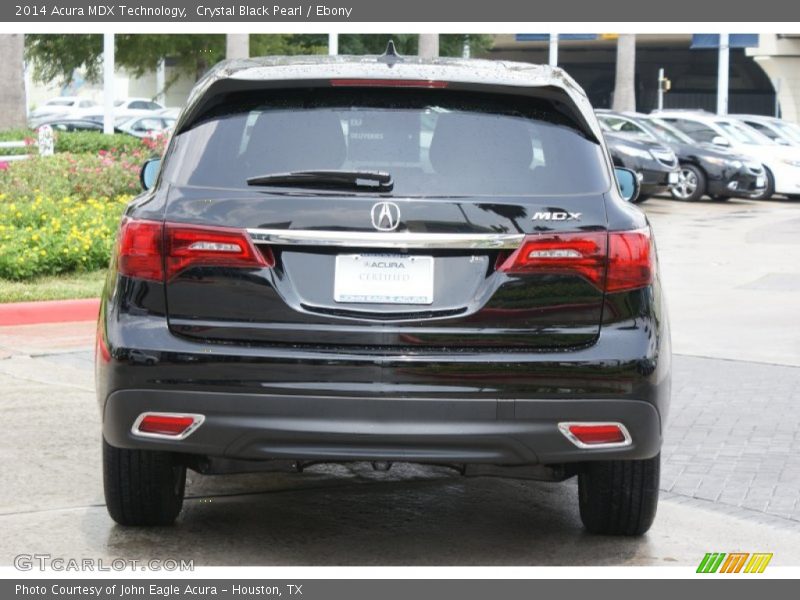 Crystal Black Pearl / Ebony 2014 Acura MDX Technology