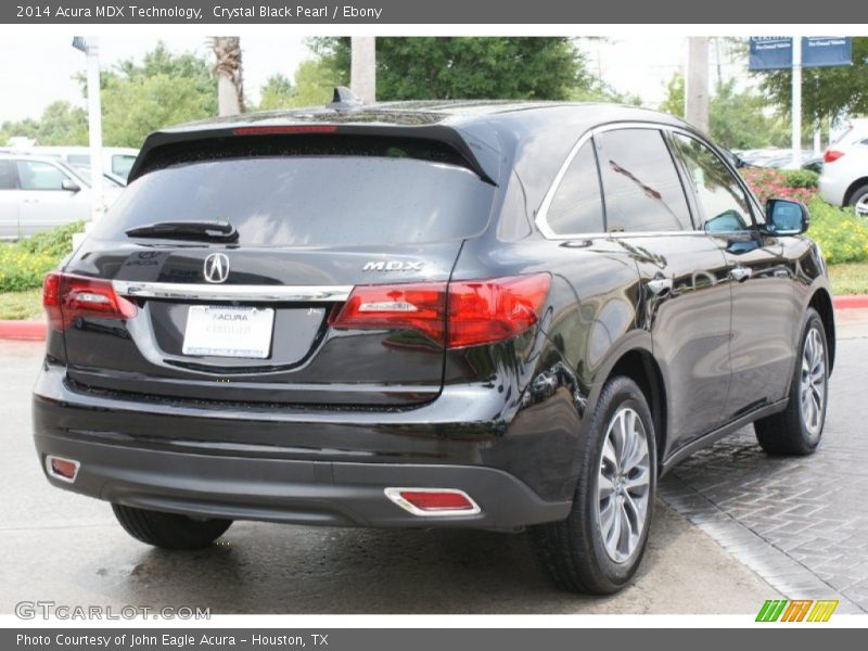 Crystal Black Pearl / Ebony 2014 Acura MDX Technology