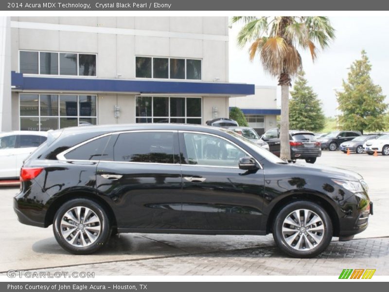 Crystal Black Pearl / Ebony 2014 Acura MDX Technology