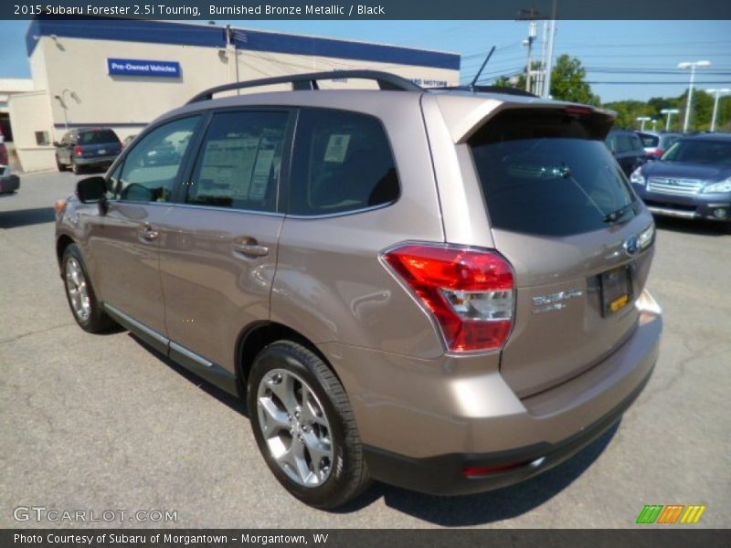 Burnished Bronze Metallic / Black 2015 Subaru Forester 2.5i Touring