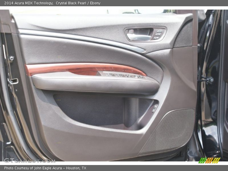 Crystal Black Pearl / Ebony 2014 Acura MDX Technology