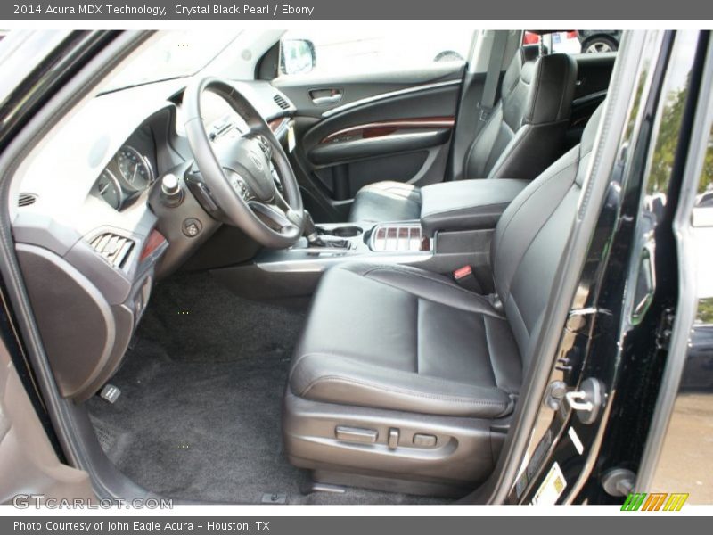 Crystal Black Pearl / Ebony 2014 Acura MDX Technology