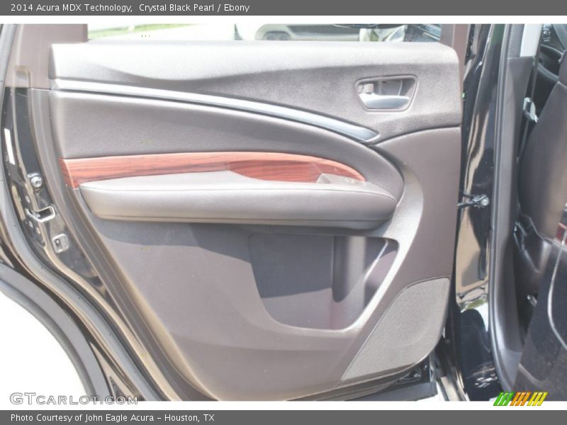 Crystal Black Pearl / Ebony 2014 Acura MDX Technology