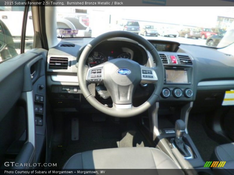 Burnished Bronze Metallic / Black 2015 Subaru Forester 2.5i Touring