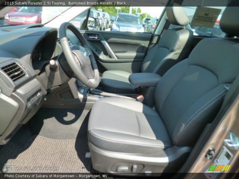 Burnished Bronze Metallic / Black 2015 Subaru Forester 2.5i Touring