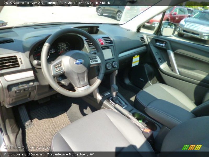 Burnished Bronze Metallic / Black 2015 Subaru Forester 2.5i Touring